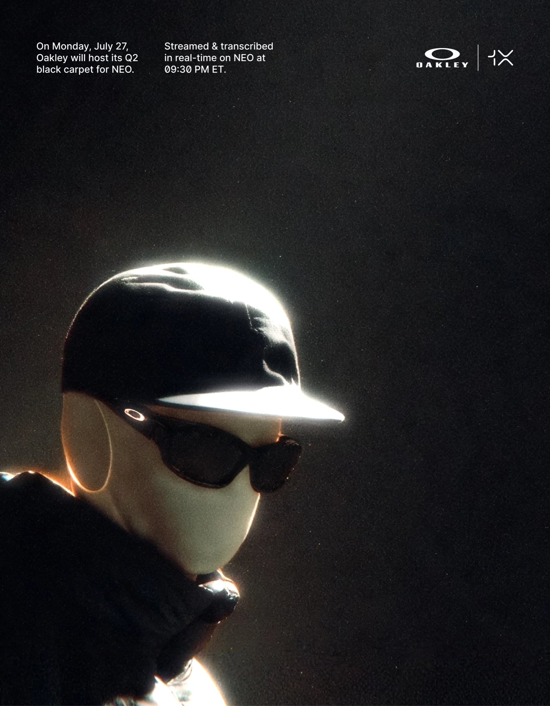 NEO × Oakley Concept, Black